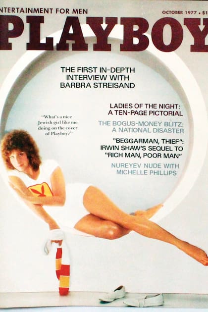 La artista fue tapa de la revista Playboy en 1977, pese a su negativa a desnudarse para la producción fotográfica. 