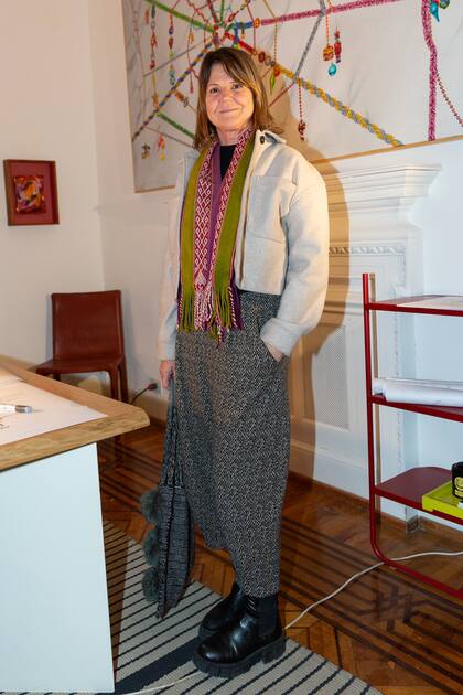 La artista Jacinta Grondona.