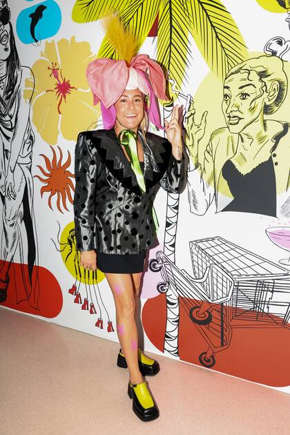 La artista Kelly Breeze, integrante del grupo Assume Vivid Astro Focus