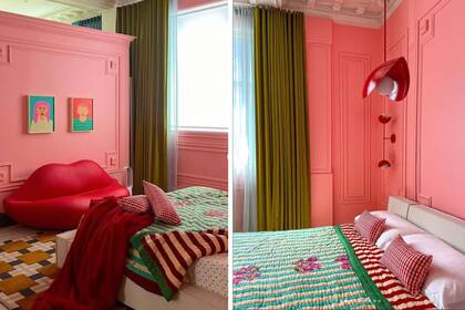 La artista le dio a cada ambiente de su casa su estilo personal, que describe como "maximalismo intencional"