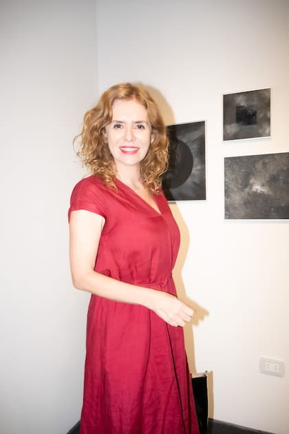 La artista plástica Karina El Azem