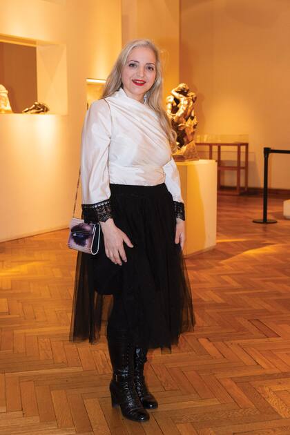 La artista plástica Nicola Costantino.