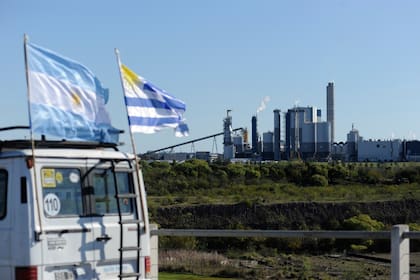 La Asamblea Ambiental Ciudadana de Gualeguaychúvolvió a protestar por la pastera UPM