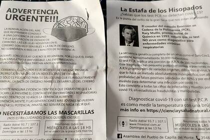 La Asamblea del Pueblo de Capilla del Monte también cuestiona los hisopados