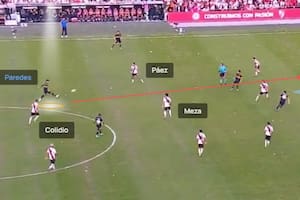 Paredes o el "arte" de armar un gol con un solo pase: así le ganó Boca a River