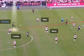 Paredes o el "arte" de armar un gol con un solo pase: así le ganó Boca a River