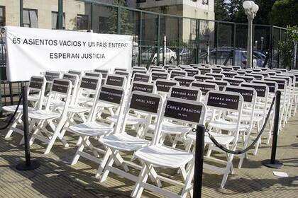 La asociación de familiares de las víctimas de LAPA se hizo oír durante el juicio