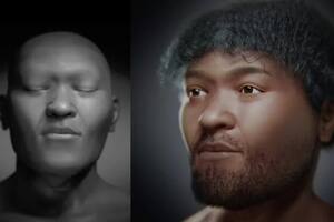La asombrosa reconstrucción del rostro de un joven minero del Nilo que vivió hace 35.000 años