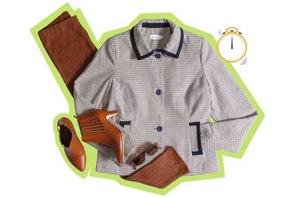 La atemporalidad de este estampado hace que quede bien en looks más formales, pero también combinado con un simple jean y remera