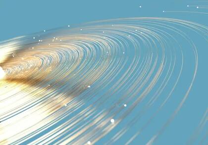La atracción gravitacional de la Tierra pierde su fuerza entre más te alejas de su núcleo en una relación matemática de proporción inversa