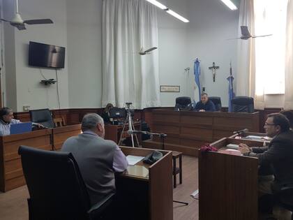 La audiencia en la que se decidió elevar a juicio la causa contra Fabián Constantino