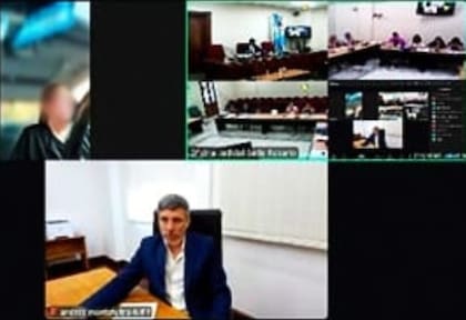 La audiencia en la Unidad Fiscal Rosario
