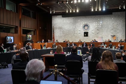 Una audiencia en el Senado de Estados Unidos