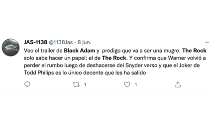 La audiencia ya tiene bajas expectativas de la película