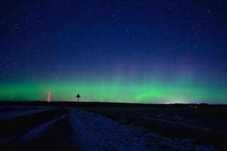 Las increíbles fotos de la aurora boreal que convierten a Escocia en otro mundo
