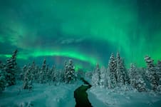 Instantáneas. El maravilloso espectáculo celestial de las auroras boreales