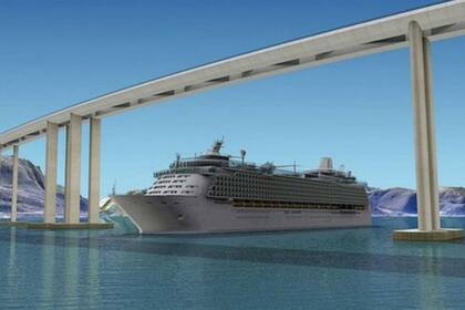 La autopista se elevará cuando sea necesario.