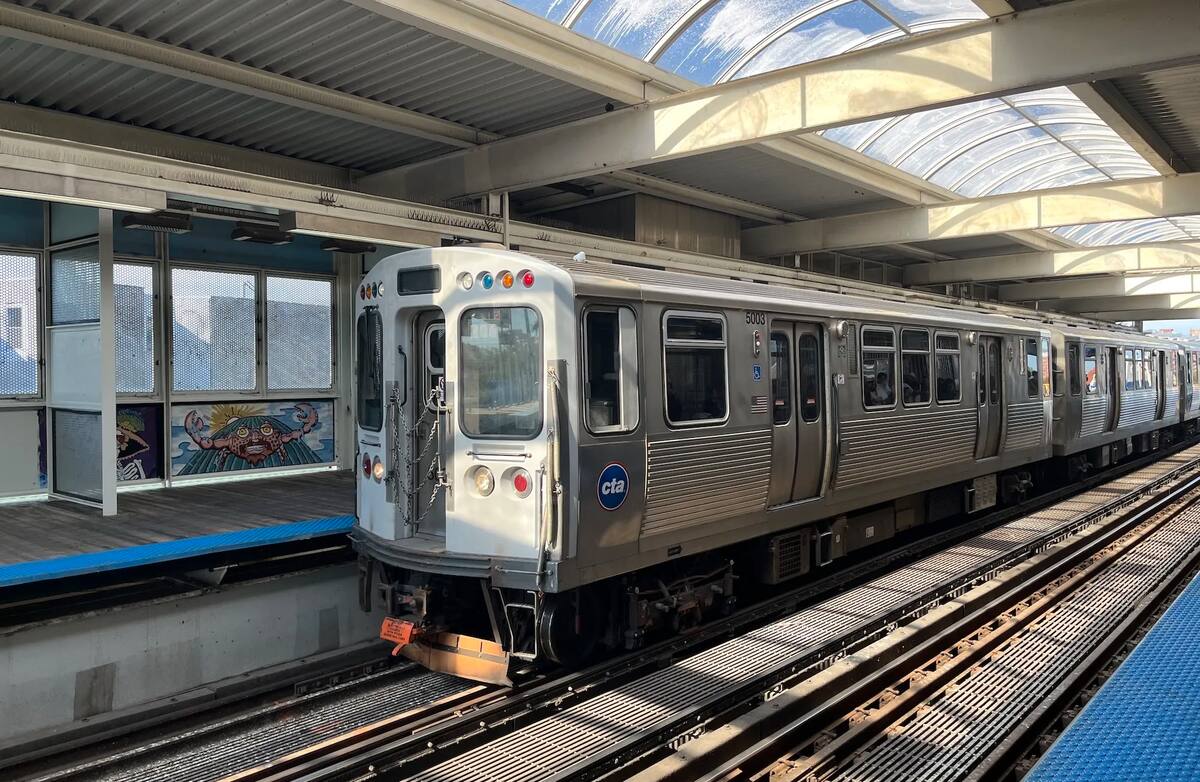 Atenção em Chicago. A principal estação L está fechando e não reabrirá até 2029. Atenção em Chicago. A principal estação L está fechando e não reabrirá até 2029.