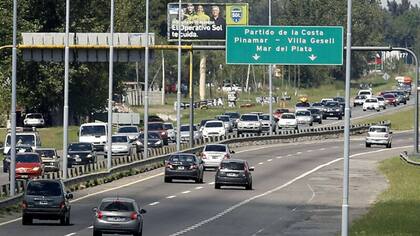 La Autovía 2, con mucho tránsito