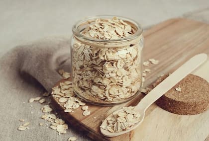 La avena es una fuente de carbohidratos complejos.