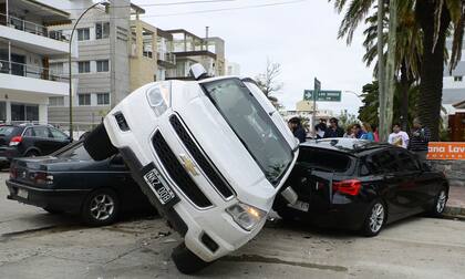 La avenida Gorlero fue testigo del impesionante choque