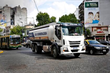 La avenida Triunvirato, en el barrio de Villa Ortuzar, en uno de los corredores viales más ruidosos de la Ciudad de Buenos Aires