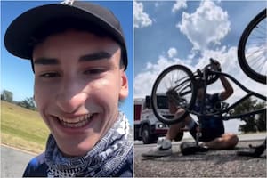 Tomó su bicicleta, salió de Retiro y pedaleó cuatro días para llegar a Mar del Plata