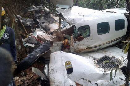 La avioneta fue reportada desaparecida el sábado al mediodía