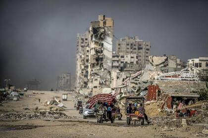 La ayuda exterior a Gaza está entrando con cuentagotas.