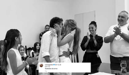 La bailarina compartió fotos de la íntima ceremonia (Foto: Instagram @rrociopardo)