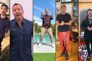 En pijama: los Backstreet Boys "se reunieron" para cantar uno de sus clásicos