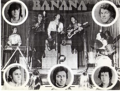 La banda con la que presentó sus grandes éxitos en los '70