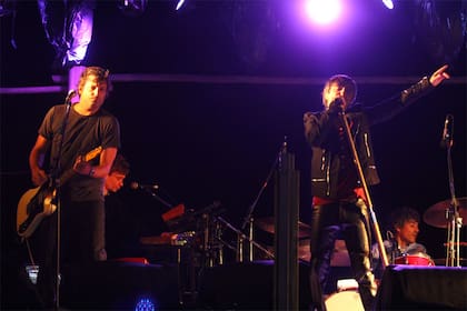 La banda ofreció un exclusivo recital en Pinamar