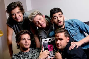 La banda One Direction, integrada por Harry Styles, Louis Tomlinson, Niall Horan, Zayn Malik y Liam Payne