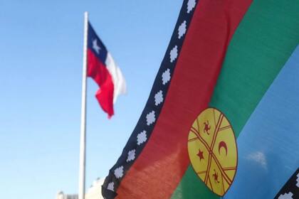 La bandera mapuche