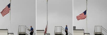 La bandera a media asta se verá hasta el 25 de julio en todos los edificios de la administración