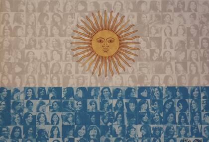 La bandera argentina, según Eduardo Plá