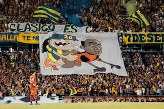 Rosario Central se expone a una sanción por exhibir una obscena bandera tras la victoria ante Newell’s