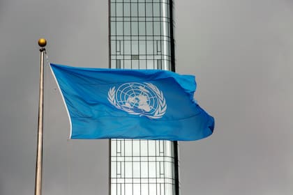 La bandera de la ONU en la sede de esa organización el 22 de septiembre del 2022