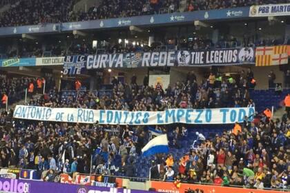 La bandera dedicada a Antonito de la Rúa