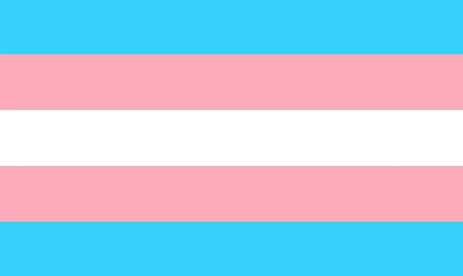 La bandera del orgullo trans