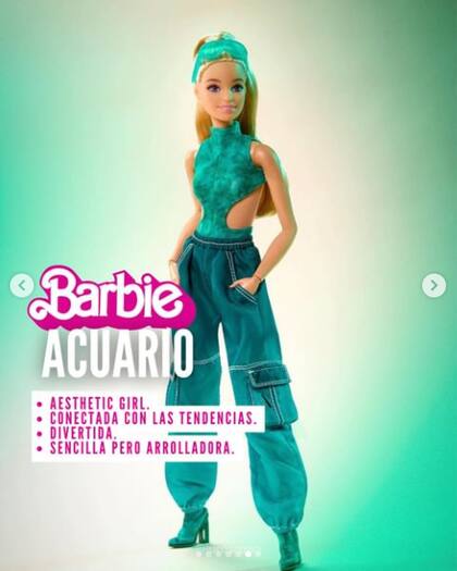 La Barbie acuariana iría por tonos más azulados y estaría a tono con las últimas tendencias