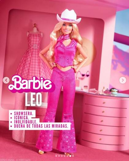 La Barbie de Leo usaría un conjunto icónico que haría que todas las miradas estén en ella