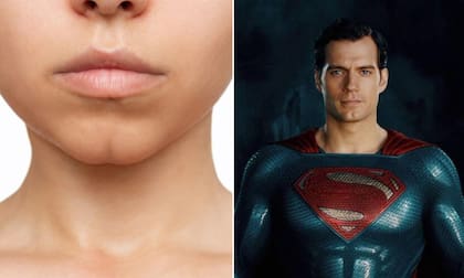 La barbilla partida es un rasgo genético. (Foto: iStock / Warner Bros. Pictures)