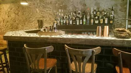 La barra de La Milonguita, restaurante argentino en Barcelona.