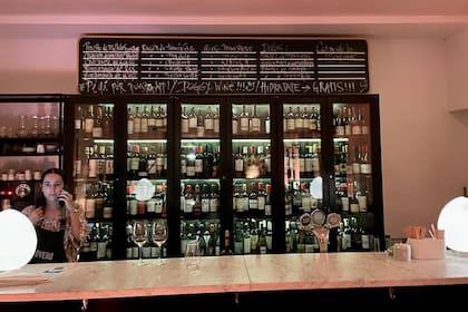 La barra en el sector público del club