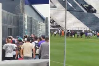 La barra de Alianza Lima ingresó al estadio para amenazar a los jugadores acusados de abuso sexual