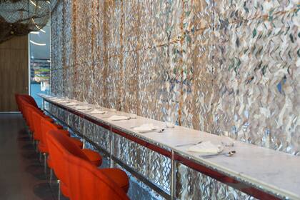 La barra, ideal para un after de lujo.