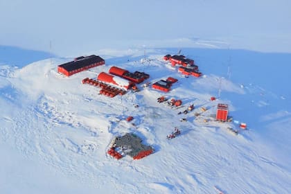 La Base Belgrano II, la más austral de la Argentina en la Antártida