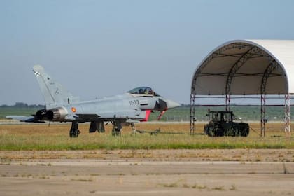 La base de Morón es clave para el repostaje de aviones